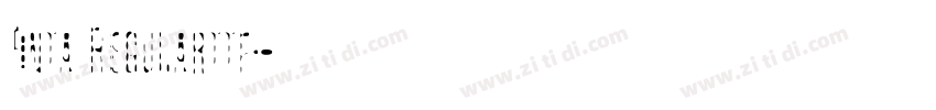 Anta Regularttf字体转换